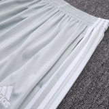 25/26 Bayern Grey Half Pull Tracksuit #B2548 (半拉链)