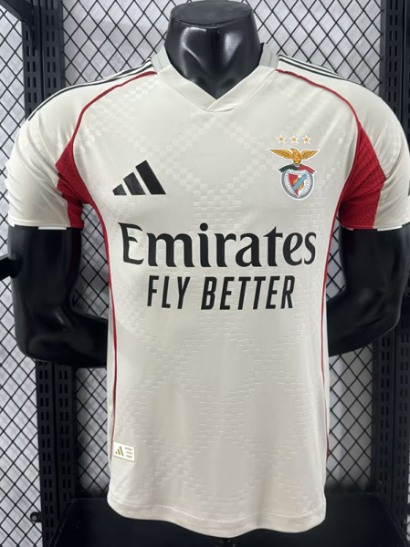 25/26 Benfica Away   Player Version  Soccer Jersey