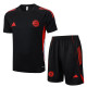 25/26  Bayern Black Training Short Suit #D2556