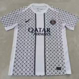25/26 PSG White Grid pattern Training Shirts