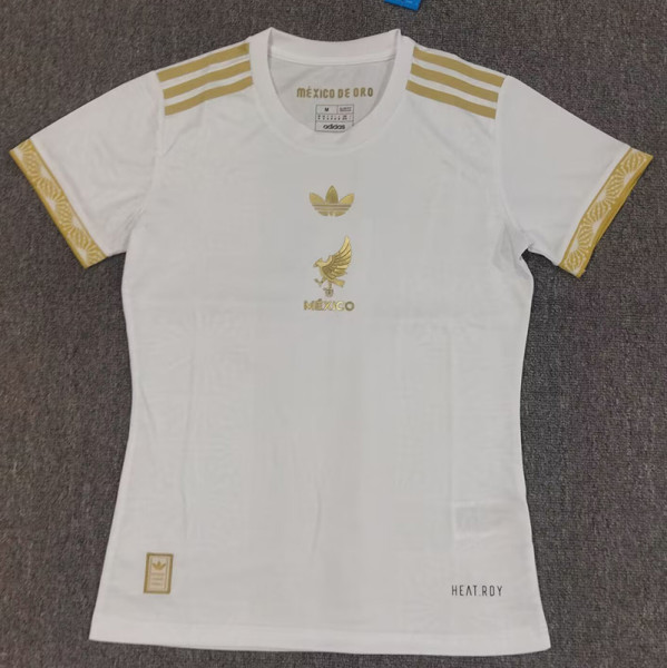 25/26 Mexico Golden Cup Edition White  Women Soccer Jersey#女