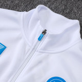 25/26 Napoli White # Blue Jacket Tracksuit#E25190童装