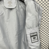 25/26 DESCENTE Grey Thin  Assault  Hooded Windbreaker #H002