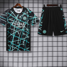 25/26  INT Black Starry Sky Inkjet Training Short Suit