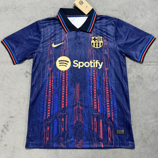 25 /26 BAR Special Edition night market  Blue Fans Soccer Jersey
