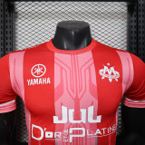25/26  Marseille Special Edition Red Player Version Soccer Jersey(球员版 ）