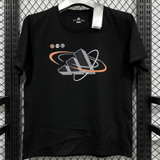 2025 T271 AD Pure Cotton  Black T-shirt