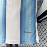 26-27 Argentina Home Player Version Long Sleeve Soccer Jersey(胸前带章\星带