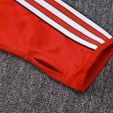 25/26 Man Utd Red  Half Pull Tracksuit #B2511 (半拉链)