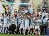 2021  Argentina Home  Player Version Soccer Jersey