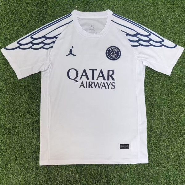 25/26 PSG Fourth White  Fans Soccer Jersey