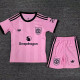 25/26 Man Utd Goalkeeper Pink Kids Soccer Jersey