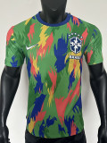 25-26 Brazil Green Jigsaw puzzle Edition  Player Version Soccer Jersey（带五星）