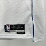 Dallas Mavericks FL AGG  #32 White  Top Quality Hot Pressing NBA Jersey