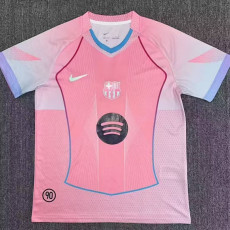 25 /26 BAR Pink Special Edition  Fans Soccer Jersey(左下角90）
