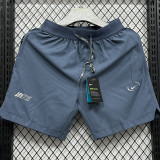 2025 A246 Light Blue Casual Double layer shorts# 双层小标(NK)