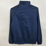 25-26 PSG Royal Blue &White Double Sided Windbreaker (双面风衣)