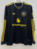 25/26 Man Utd Third Long Sleeve Soccer Jersey长袖