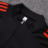 25/26 Bayern Black Half Pull Tracksuit #B2553 (半拉链)