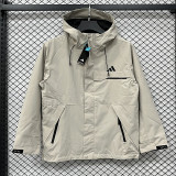 25/26ＡＤ Khaki Thin  Assault  Hooded Windbreaker #H004