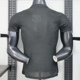25/26 BAR Team Logo Special Edition Black Player Version Soccer Jersey