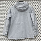 25/26 NK Grey Thin  Assault  Hooded Windbreaker #H001