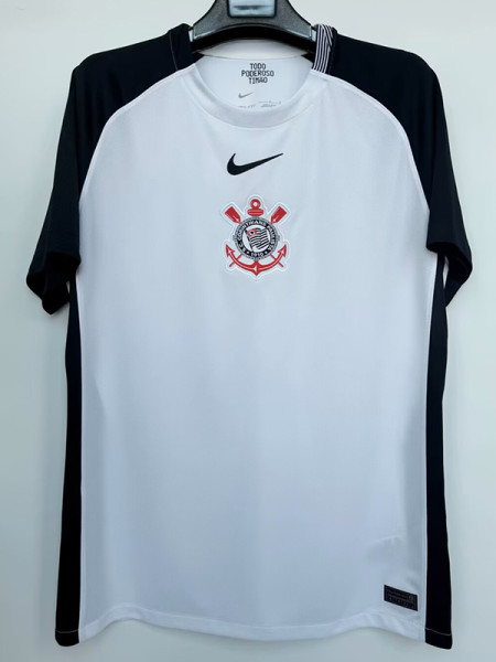 25/26 Corinthians Home1:1 Fans Soccer Jersey