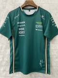 2025 Martin Aston  round neck Green  Racing Suit（圆领）