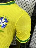 25-26 Brazil Yellow Peace Dove Special Edition  Player Version Soccer Jersey