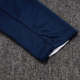 25/26   INT White Grey Half Pull Tracksuit #B2541 (半拉链)
