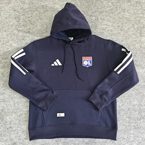 25/26 Lyon Royal Blue Hoody