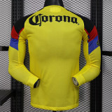 25/26 Club America  Home Long Sleeve  Player Version Soccer Jersey