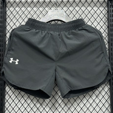 2025 D2501  Dark  Grey Casual Double layer shorts#双层
