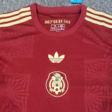 25/26 Mexico Golden Cup Edition Red Women Soccer Jersey#女