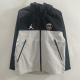25-26 PSG New Edition White & Black  Jordan  Assault  Hooded Windbreaker