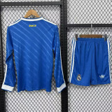25/26 RMA Third  Kids Long Sleeve Soccer Jersey