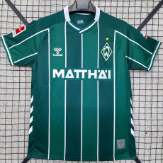 25/26 Werder Bremen Home Fans Soccer Jersey