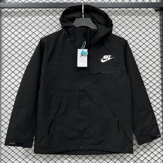 25/26 NK Black Thin  Assault  Hooded Windbreaker #H001