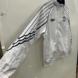 25-26 PSG Royal Blue &White Double Sided Windbreaker (双面风衣)