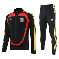25/26 Germany Black  Retro  Jacket Tracksuit #F12