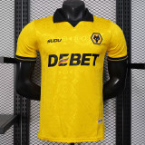 25/26 Wolves Home  Player Version Soccer Jersey