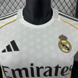 25/26 RMA Home Women  Player Version Soccer Jersey（女球员）