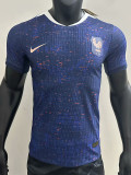 25/26 France Home  Player Version Soccer Jersey