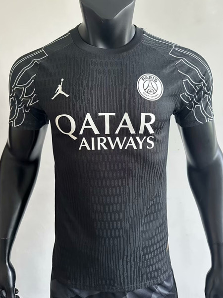 25/26 PSG Jordan Fourth Player Version Soccer Jersey