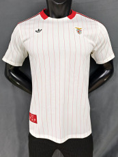 25/26 Benfica Retro Commemorative Edition White Player Version Soccer Jersey