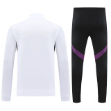 25/26 Man Utd White Jacket Tracksuit