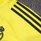 25/26 RMA Yellow Half Pull Tracksuit #B2559(半拉链)