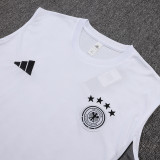 25/26 Germany White Tank top and shorts suit#D25163