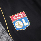 25/26 Lyon Black Player VersionTraining Long Pants#C2527