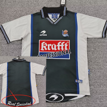 2000/2002  Real Sociedad  Away  Retro Soccer Jersey